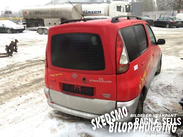 Toyota Yaris Verso 1999-2007 , Motorkode: , Girkassekode: