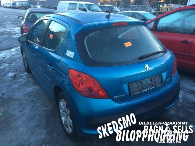 Peugeot 207 2006-2012 , Motorkode: 9HX, Girkassekode: