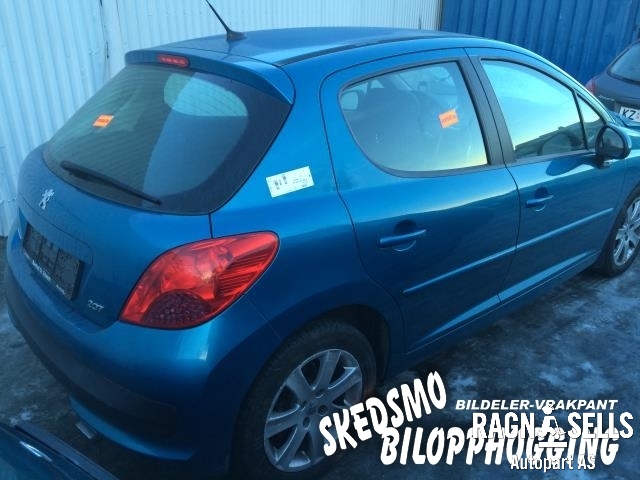 Peugeot 207 2006-2012 , Motorkode: 9HX, Girkassekode: