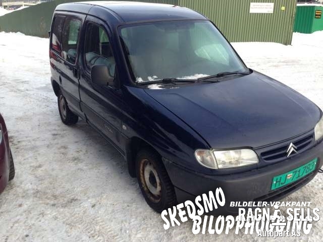 Citroën Berlingo 1996-2002 (Type I, Fase 1) , Motorkode: , Girkassekode: 
