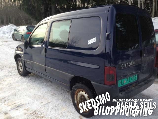 Citroën Berlingo 1996-2002 (Type I, Fase 1) , Motorkode: , Girkassekode: 