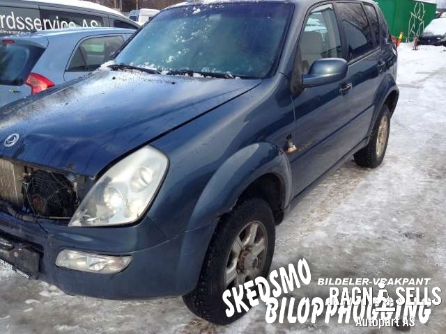 SsangYong Rexton 2002-2004 (Fase 1) (Y200) (Y200), Motorkode: , Girkassekode: 