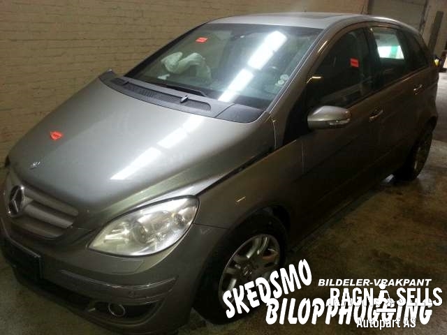 Mercedes B-Klasse 2005-2008 (Fase 1) (W245) (W245), Motorkode: 640941, Girkassekode: 
