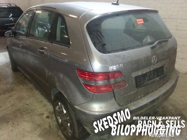 Mercedes B-Klasse 2005-2008 (Fase 1) (W245) (W245), Motorkode: 640941, Girkassekode: 