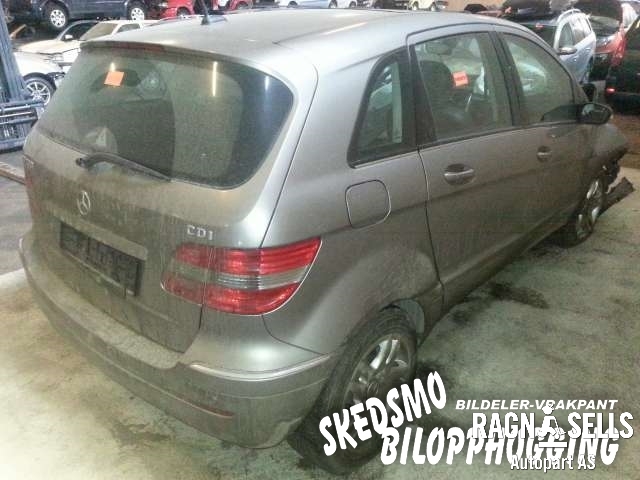 Mercedes B-Klasse 2005-2008 (Fase 1) (W245) (W245), Motorkode: 640941, Girkassekode: 