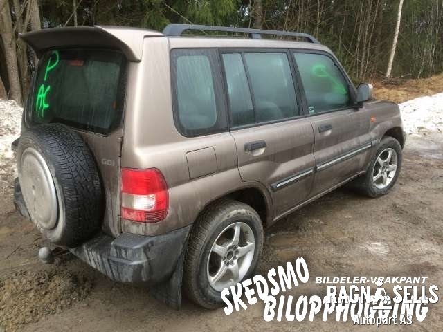 Mitsubishi Pajero Pinin 2001-2003 , Motorkode: , Girkassekode: