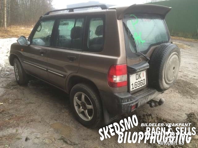 Mitsubishi Pajero Pinin 2001-2003 , Motorkode: , Girkassekode: