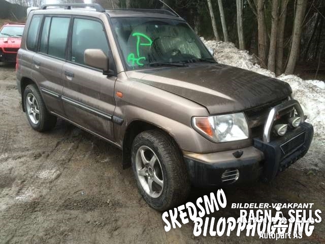 Mitsubishi Pajero Pinin 2001-2003 , Motorkode: , Girkassekode: