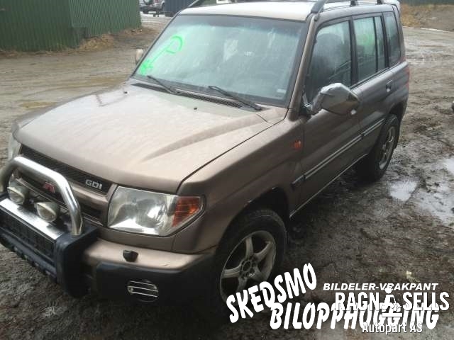 Mitsubishi Pajero Pinin 2001-2003 , Motorkode: , Girkassekode: