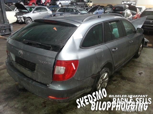 Škoda Superb 2008-2015 (Type II) , Motorkode: CAYC, Girkassekode: MTG