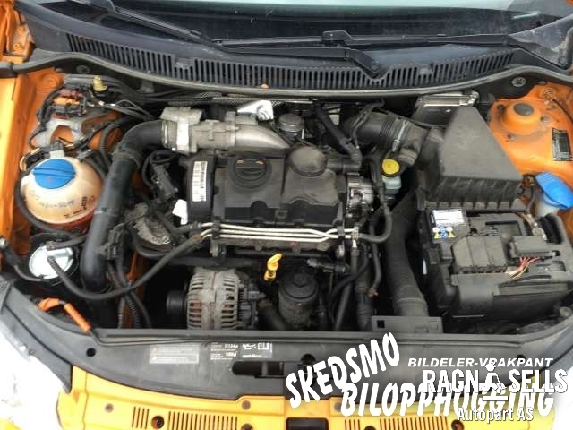 VW Polo 2005-2009 (Type IV, Fase 2) , Motorkode: BWB, Girkassekode: JDE