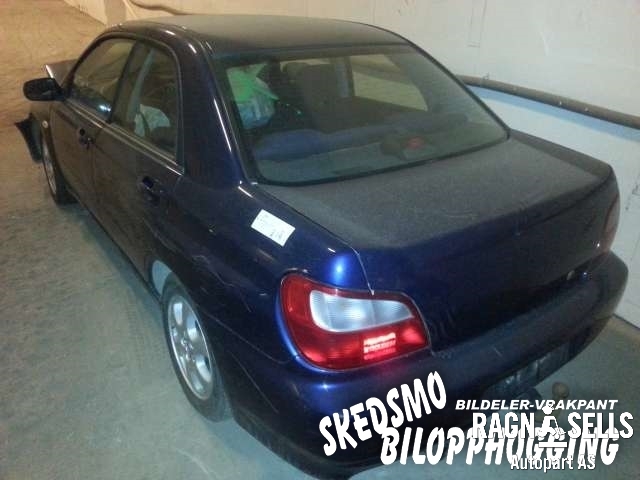 Subaru Impreza 2001-2005 (Type II, Fase 1) , Motorkode: EJ161N, Girkassekode: 31000AE950
