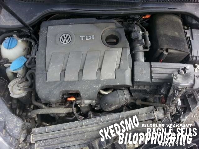 VW Golf VI 2008-2012 , Motorkode: CAYB, Girkassekode: LHW