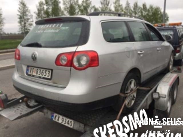 VW Passat 2005-2010 (B6) (B6), Motorkode: BXE, Girkassekode: