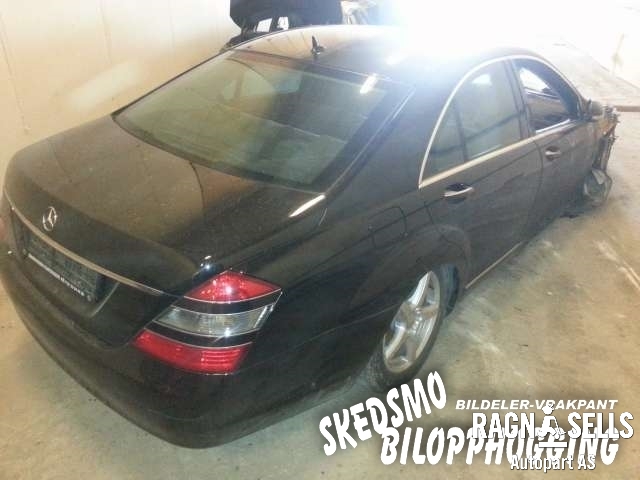 Mercedes S-Klasse 2005-2013 (W221) (W221), Motorkode: 642932, Girkassekode: