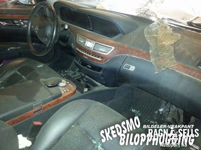 Mercedes S-Klasse 2005-2013 (W221) (W221), Motorkode: 642932, Girkassekode: