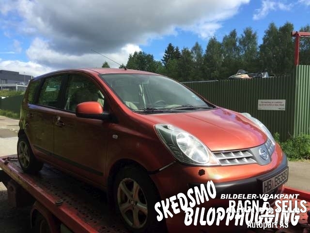 Nissan Note 2006-2013 (Type I) , Motorkode: CR14DE, Girkassekode: