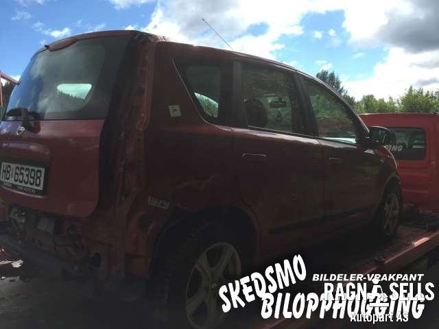 Nissan Note 2006-2013 (Type I) , Motorkode: CR14DE, Girkassekode: