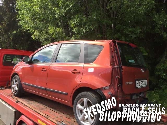 Nissan Note 2006-2013 (Type I) , Motorkode: CR14DE, Girkassekode: