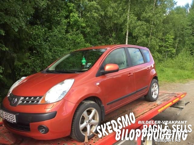 Nissan Note 2006-2013 (Type I) , Motorkode: CR14DE, Girkassekode: