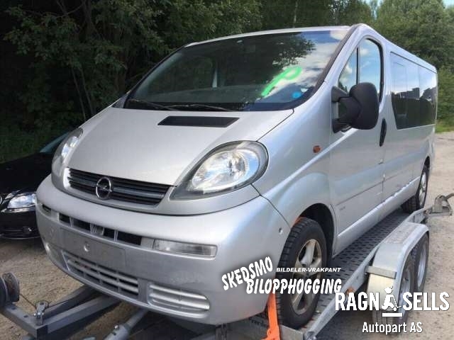 Opel Vivaro A 2001-2006 , Motorkode: , Girkassekode: