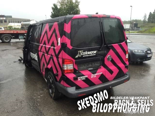 VW Transporter / Caravelle 2009-2015 (Fase 2) (T5) (T5), Motorkode: CAAC, Girkassekode: KQK