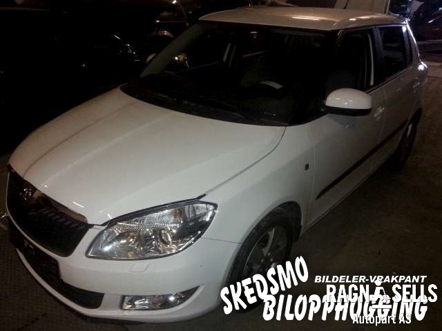 Škoda Fabia 2010-2014 (Type II, Fase 2) , Motorkode: CGP, Girkassekode: MGZ