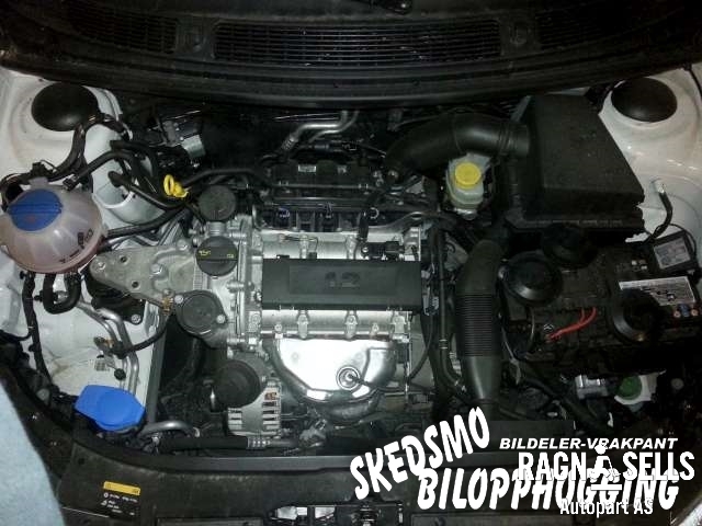 Škoda Fabia 2010-2014 (Type II, Fase 2) , Motorkode: CGP, Girkassekode: MGZ