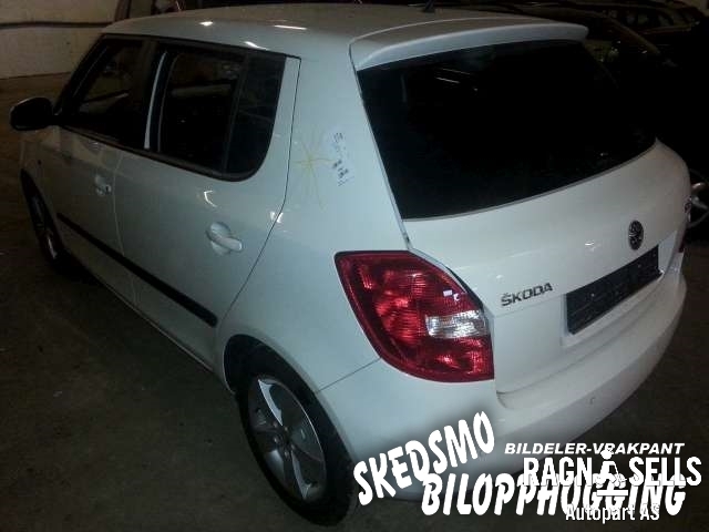 Škoda Fabia 2010-2014 (Type II, Fase 2) , Motorkode: CGP, Girkassekode: MGZ