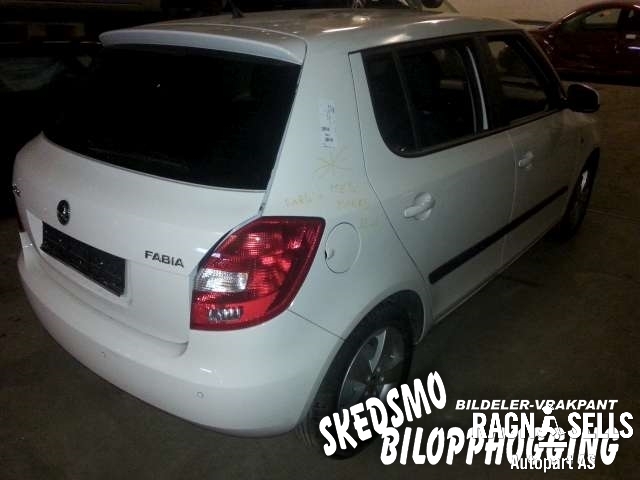 Škoda Fabia 2010-2014 (Type II, Fase 2) , Motorkode: CGP, Girkassekode: MGZ