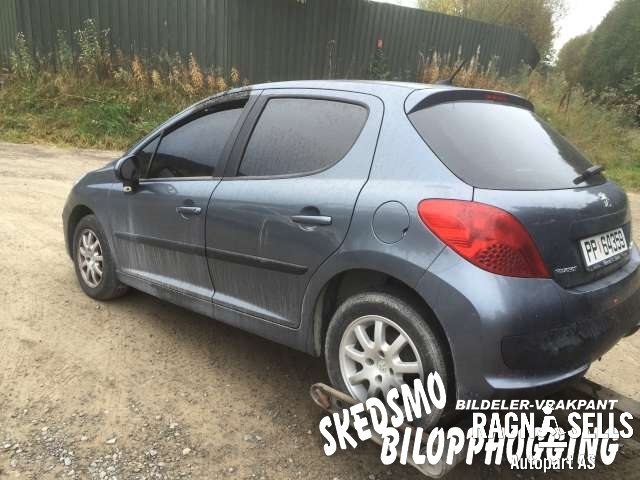 Peugeot 207 2006-2012 , Motorkode: KFU, Girkassekode: