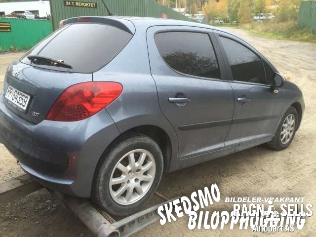 Peugeot 207 2006-2012 , Motorkode: KFU, Girkassekode: