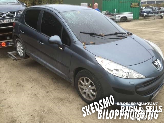 Peugeot 207 2006-2012 , Motorkode: KFU, Girkassekode: