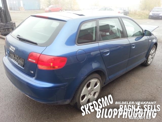 Audi A3 2003-2008 (Type II, Fase 1) , Motorkode: BLP, Girkassekode:
