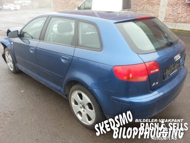 Audi A3 2003-2008 (Type II, Fase 1) , Motorkode: BLP, Girkassekode: