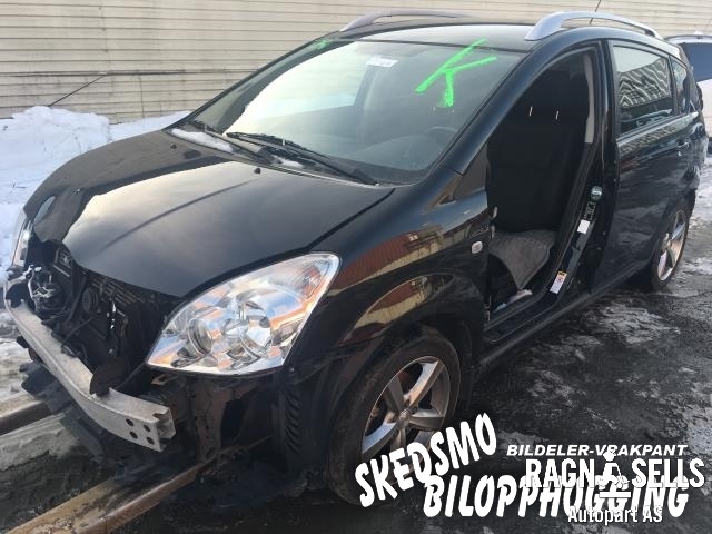 Toyota Verso 2004-2009 (Type II) , Motorkode: 2AD-FTV, Girkassekode: