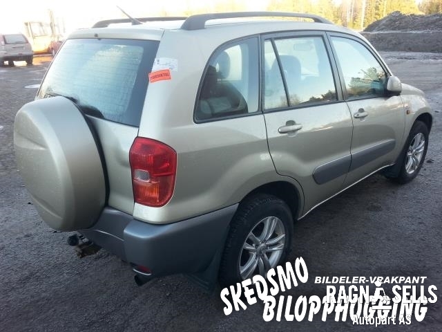Toyota RAV4 2000-2006 (Type II) , Motorkode: , Girkassekode: 