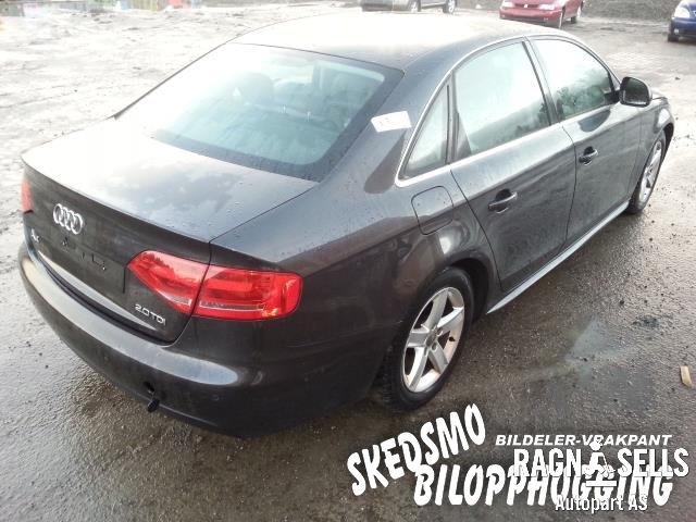 Audi A4 2007-2014 (Type IV) (B8) (B8), Motorkode: CAG, Girkassekode: