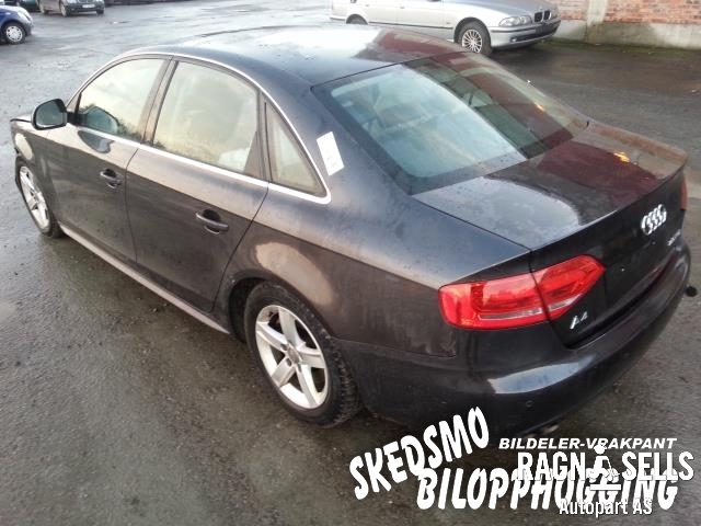Audi A4 2007-2014 (Type IV) (B8) (B8), Motorkode: CAG, Girkassekode: