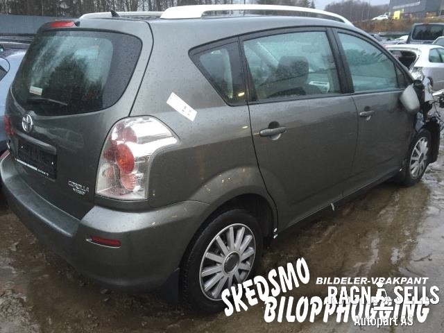 Toyota Verso 2002-2004 (COROLLA) (COROLLA), Motorkode: 3ZZ-FE, Girkassekode: