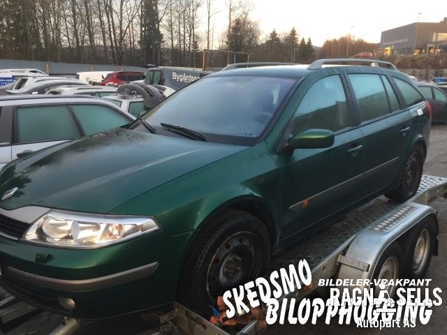 Renault Laguna 2001-2005 (Type II, Fase 1) , Motorkode: F4P-770, Girkassekode: 