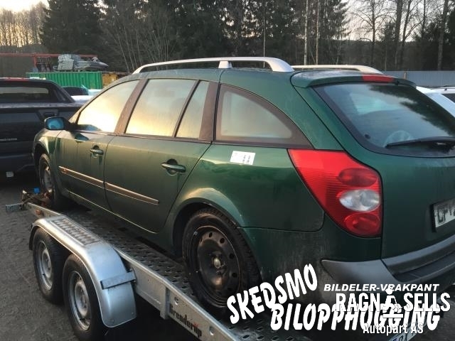 Renault Laguna 2001-2005 (Type II, Fase 1) , Motorkode: F4P-770, Girkassekode: 