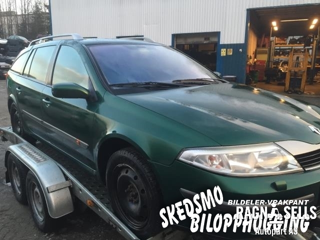 Renault Laguna 2001-2005 (Type II, Fase 1) , Motorkode: F4P-770, Girkassekode: 