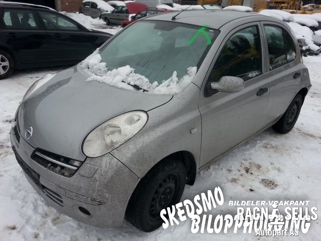Nissan Micra 2003-2010 (K12) (K12), Motorkode: CR12DE, Girkassekode: