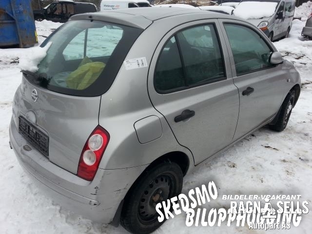 Nissan Micra 2003-2010 (K12) (K12), Motorkode: CR12DE, Girkassekode:
