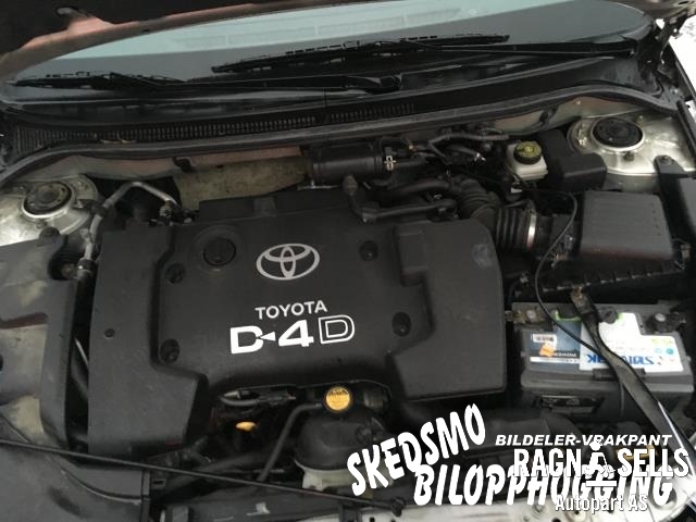 Toyota Avensis 2003-2008 (Type II) , Motorkode: 1CD-FTV, Girkassekode: