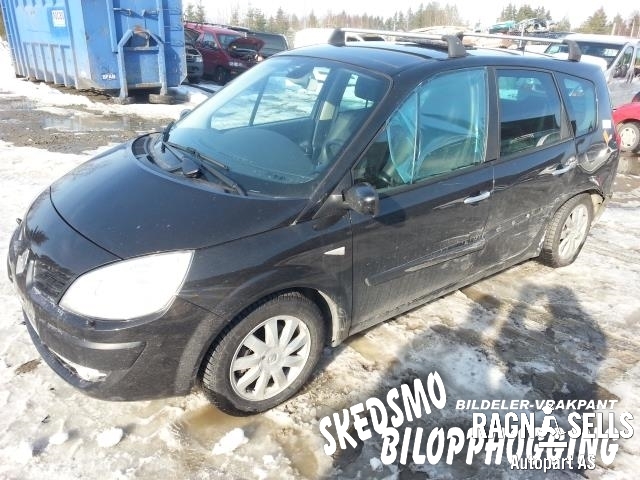 Renault Scenic 2003-2009 (Type II) , Motorkode: K9K-732, Girkassekode: 