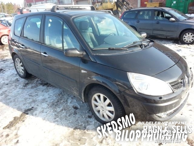Renault Scenic 2003-2009 (Type II) , Motorkode: K9K-732, Girkassekode: 