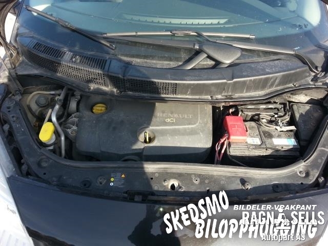 Renault Scenic 2003-2009 (Type II) , Motorkode: K9K-732, Girkassekode: 
