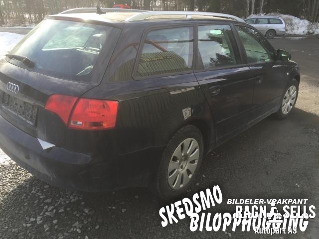 Audi A4 2004-2008 (Type III) (B7) (B7), Motorkode: BLB, Girkassekode: HCF